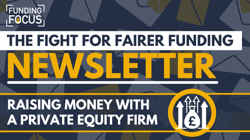 Raising money with a Private Equity firm